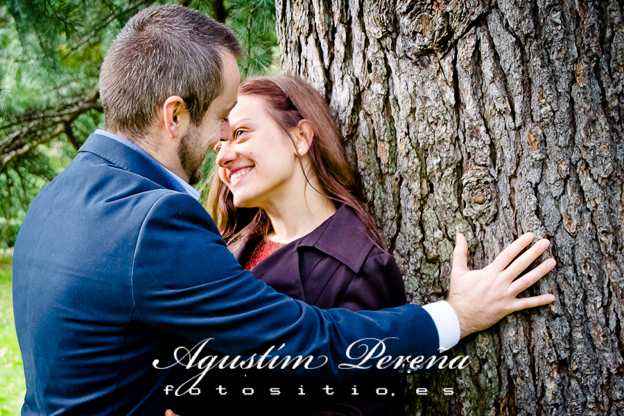 Reportaje preboda parque de El Capricho en Madrid