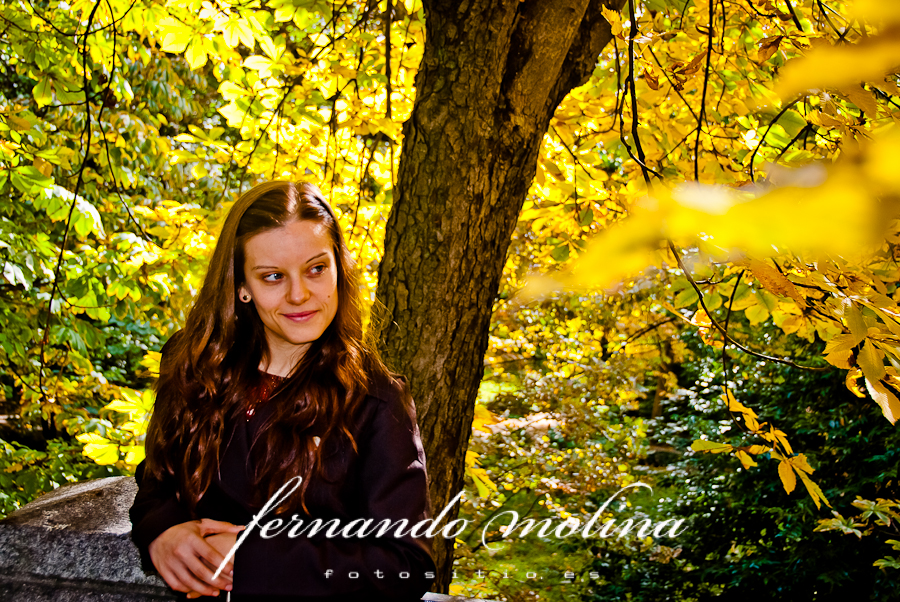 Reportaje preboda parque de El Capricho en Madrid