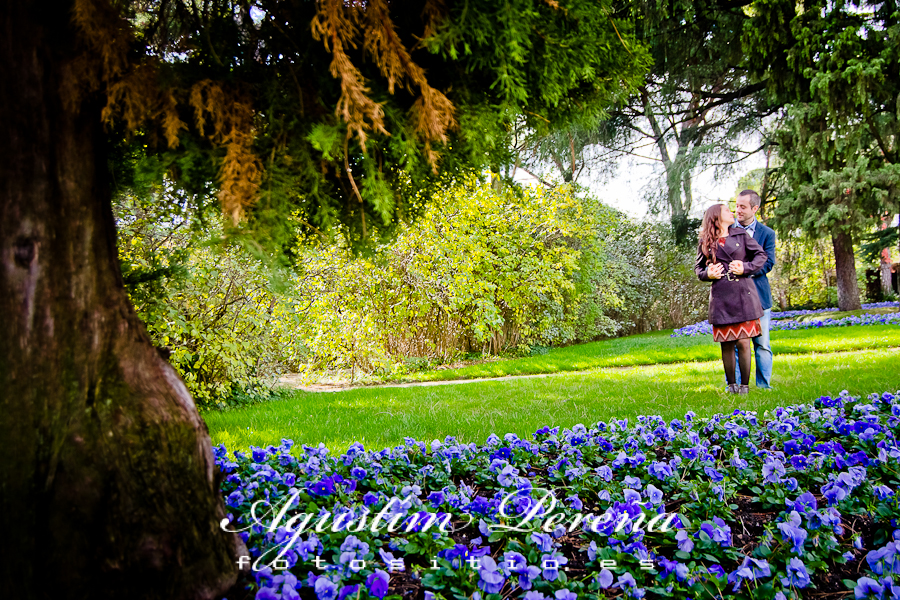 Reportaje preboda parque de El Capricho en Madrid