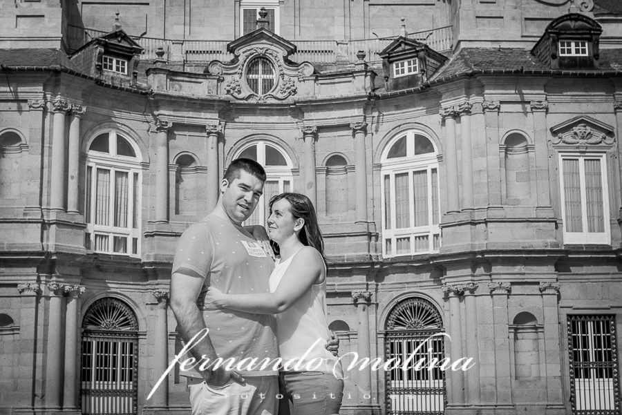 Reportaje fotográfico preboda en la Granja Segovia.