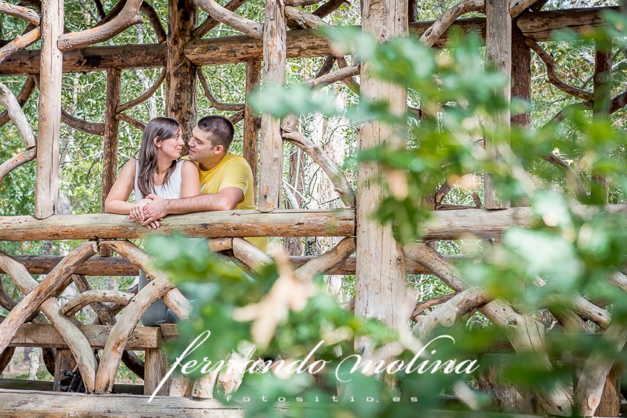Reportaje fotográfico preboda en la Granja Segovia.