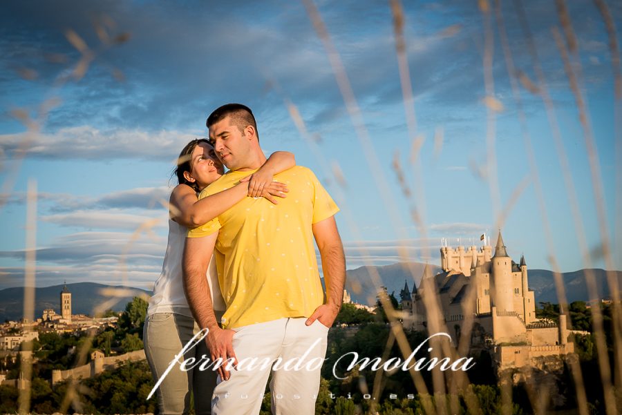 Reportaje fotográfico preboda en la Granja Segovia.