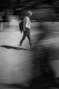 Soledades en tránsito. Fotografía ICM.