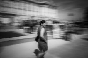 Soledades en tránsito. Fotografía ICM.